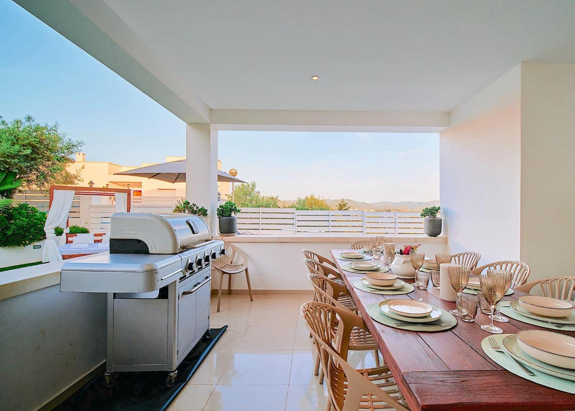 סנטה אאולריה דס ריו Villa Romeo 2Km From Ibiza Town And 1Km From Talamanca Beach מראה חיצוני תמונה